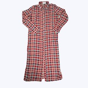Camille‎ & Co. Sheer Duster Size Small Plaid Excellent Condition